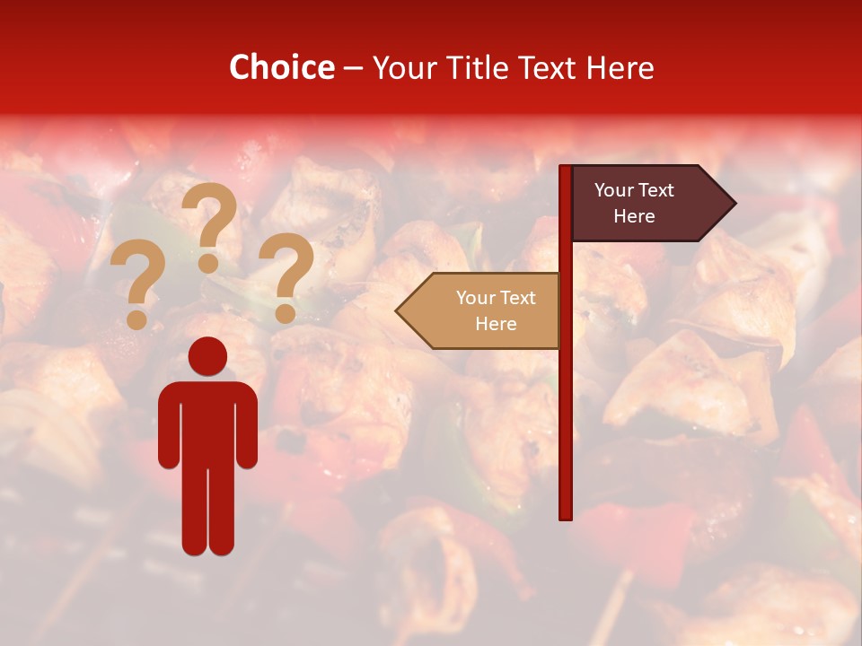 Vegetable Outside Meal PowerPoint Template