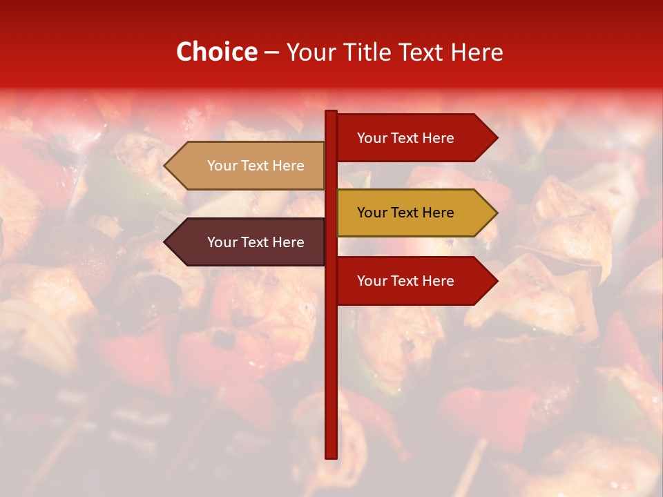 Vegetable Outside Meal PowerPoint Template