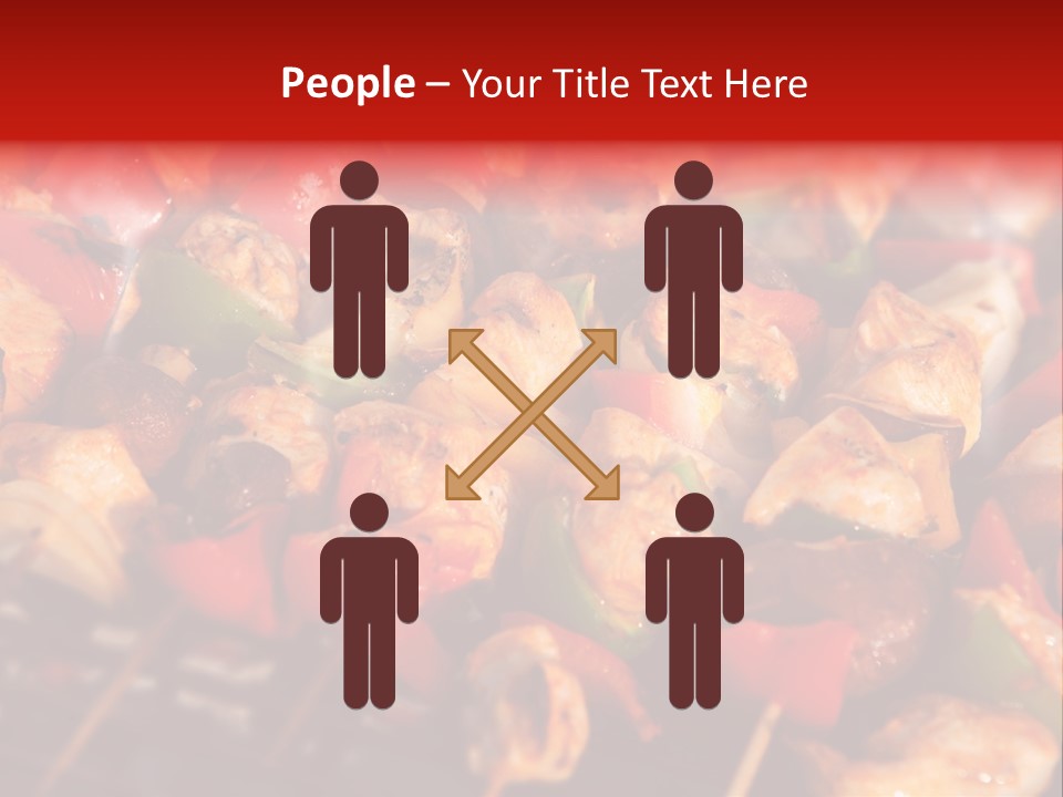 Vegetable Outside Meal PowerPoint Template