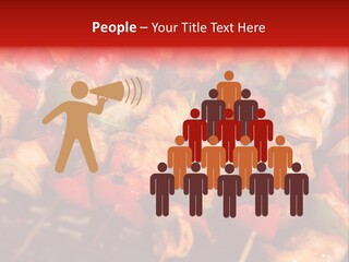 Vegetable Outside Meal PowerPoint Template