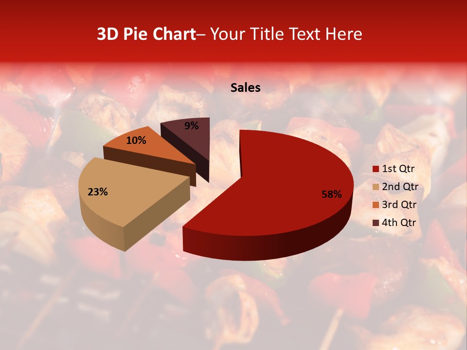 Vegetable Outside Meal PowerPoint Template