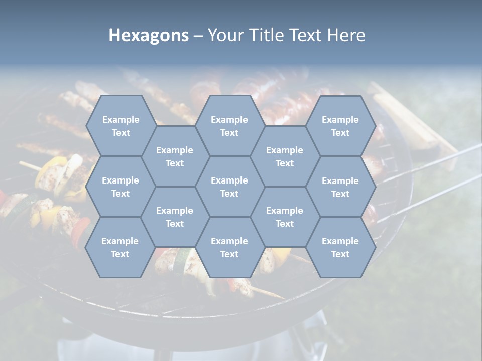 Flame Black Diet PowerPoint Template
