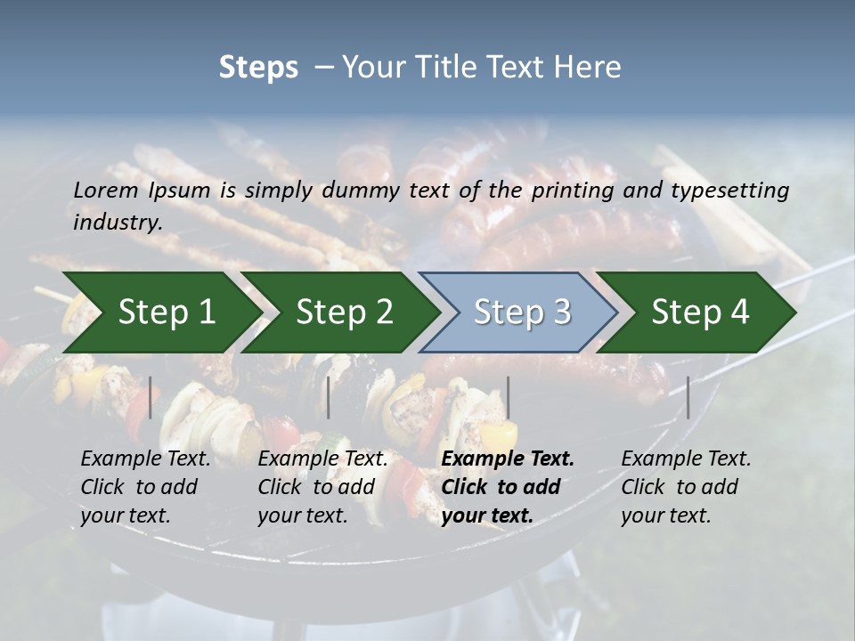 Flame Black Diet PowerPoint Template