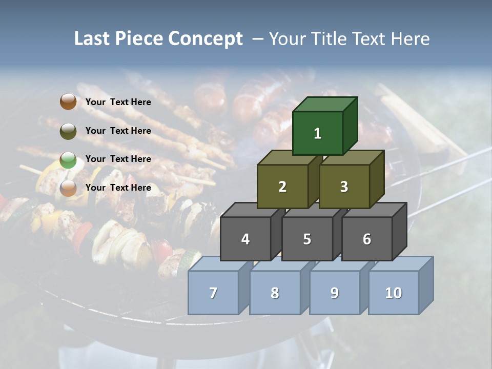 Flame Black Diet PowerPoint Template