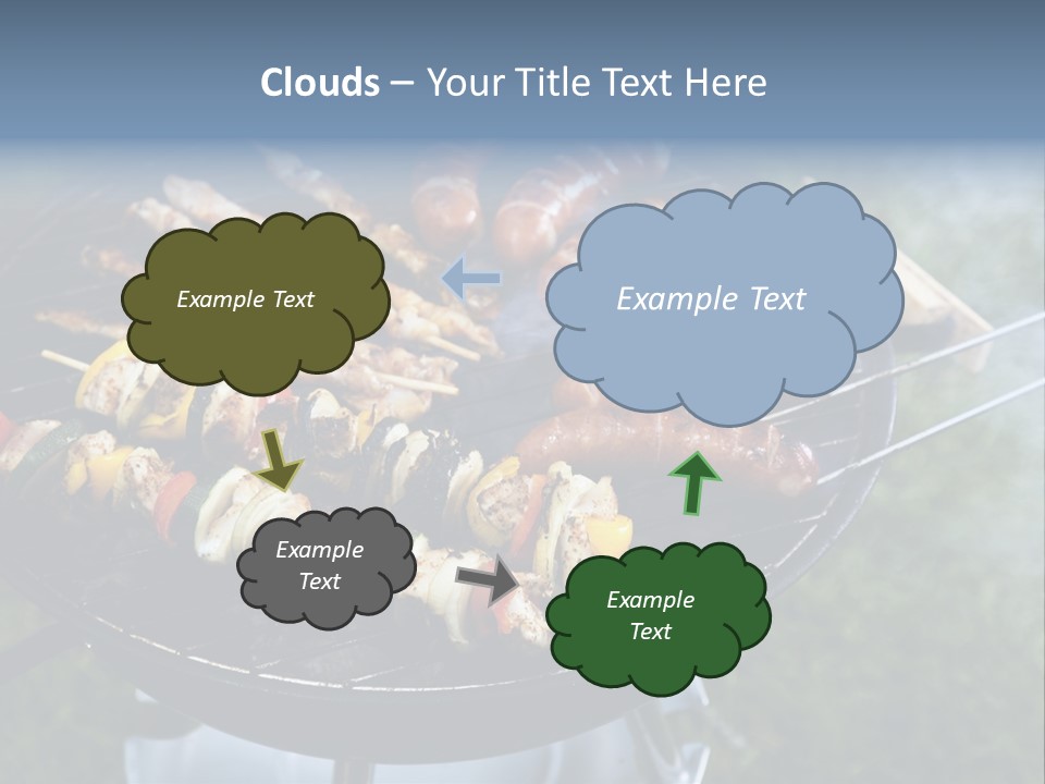 Flame Black Diet PowerPoint Template