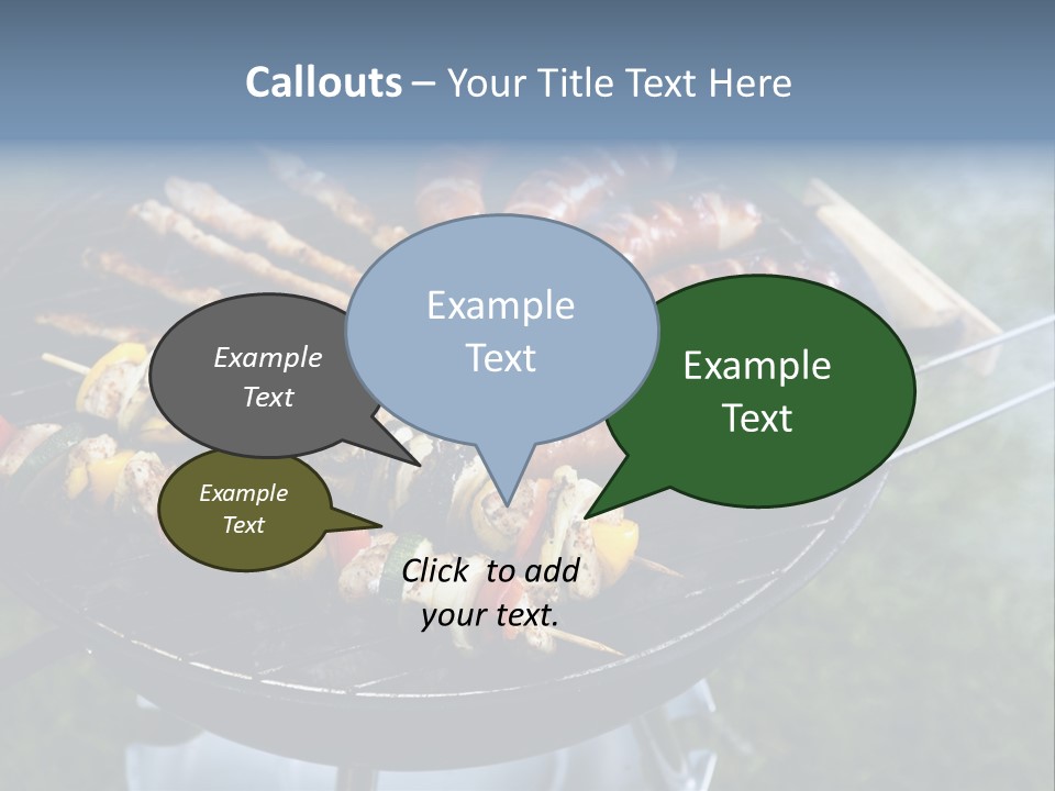 Flame Black Diet PowerPoint Template