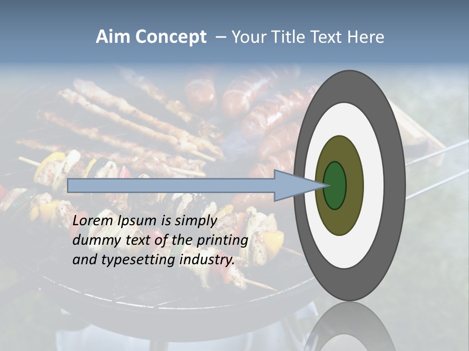 Flame Black Diet PowerPoint Template