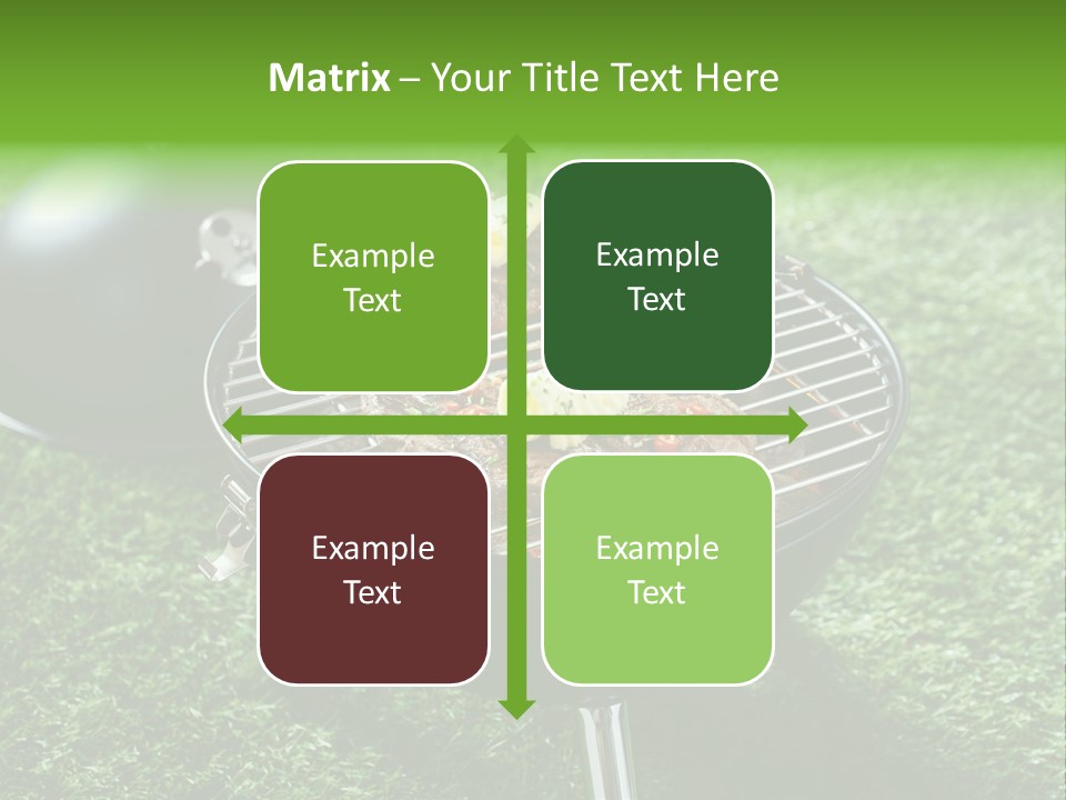 Green Sirloin Cooking PowerPoint Template