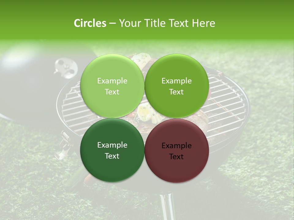 Green Sirloin Cooking PowerPoint Template