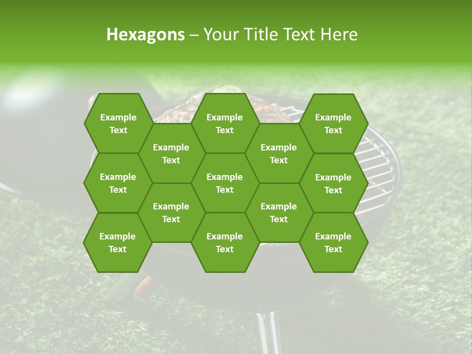 Green Sirloin Cooking PowerPoint Template