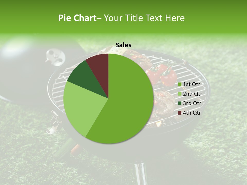 Green Sirloin Cooking PowerPoint Template