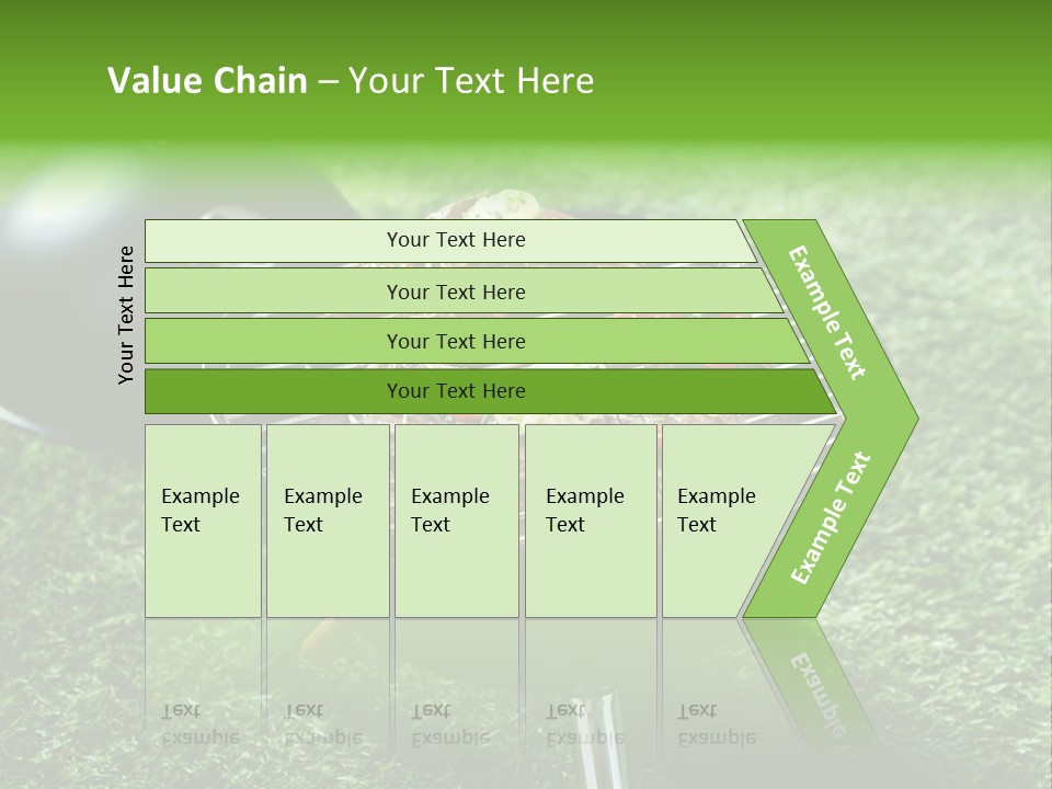 Green Sirloin Cooking PowerPoint Template
