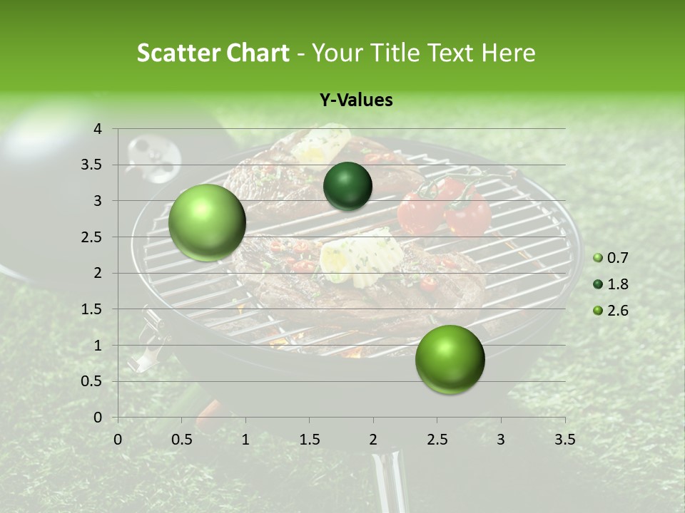 Green Sirloin Cooking PowerPoint Template
