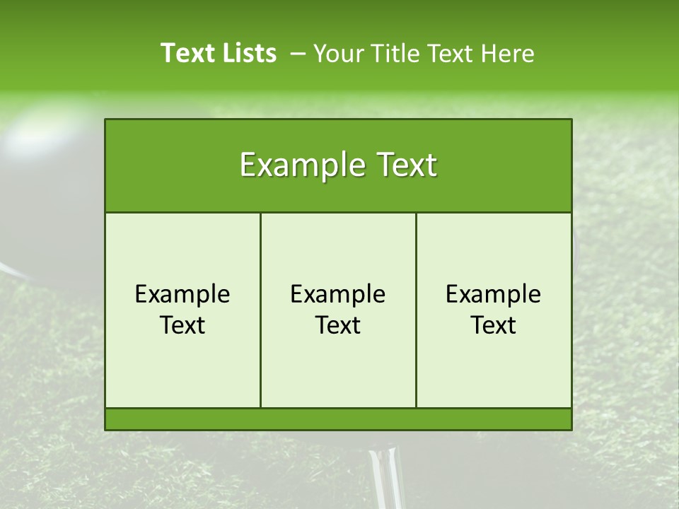 Green Sirloin Cooking PowerPoint Template