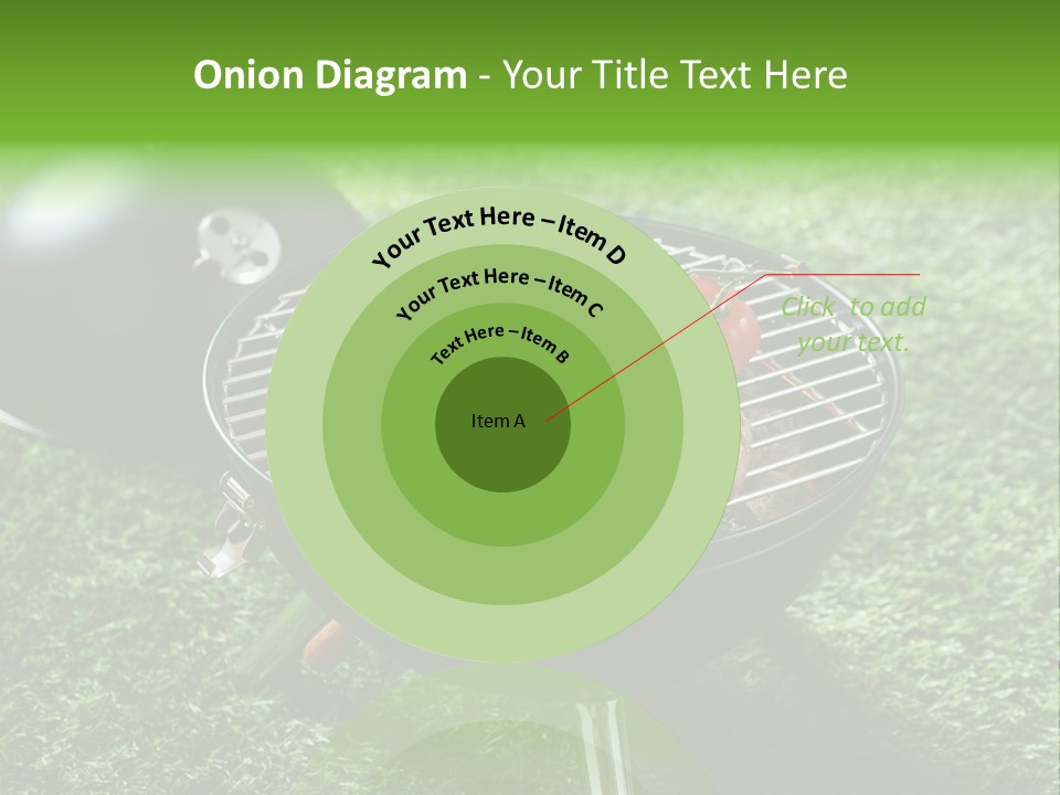 Green Sirloin Cooking PowerPoint Template