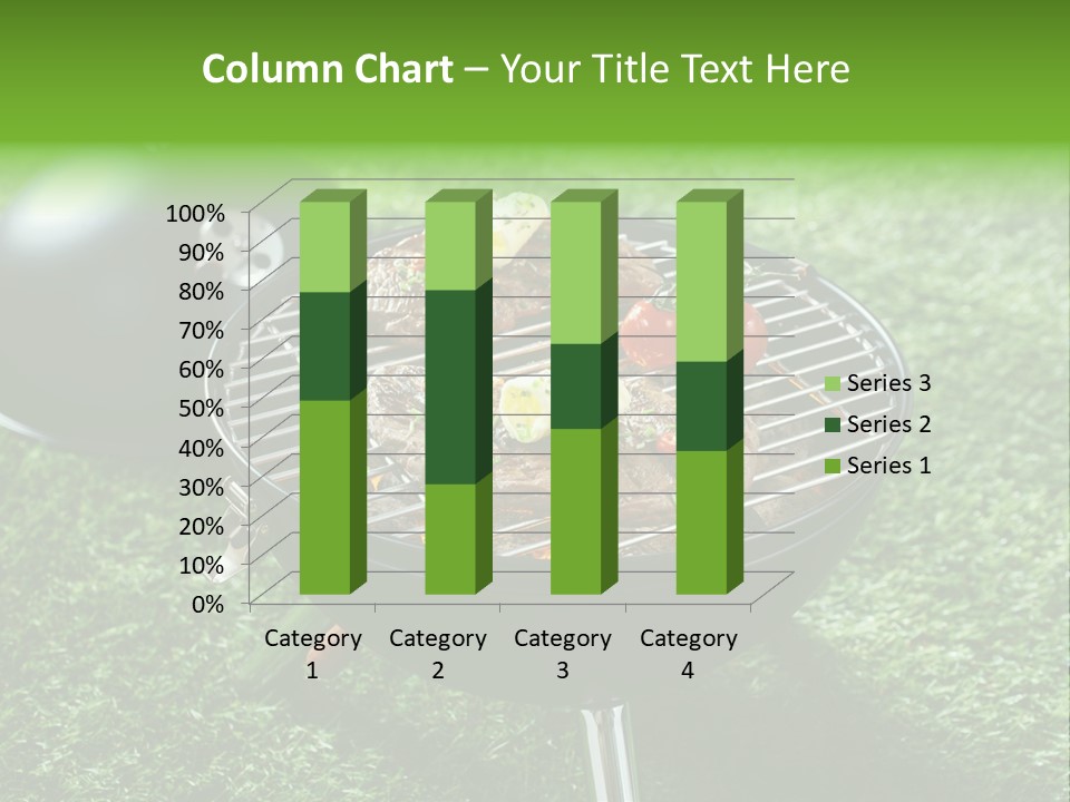 Green Sirloin Cooking PowerPoint Template