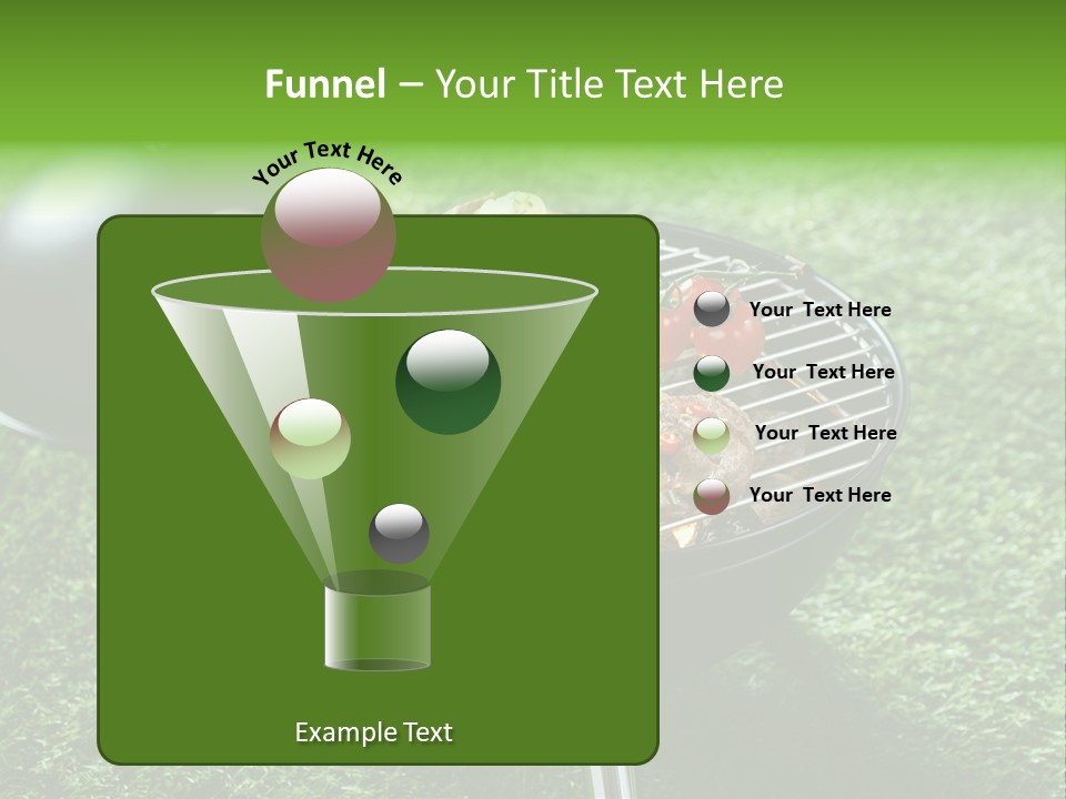 Green Sirloin Cooking PowerPoint Template