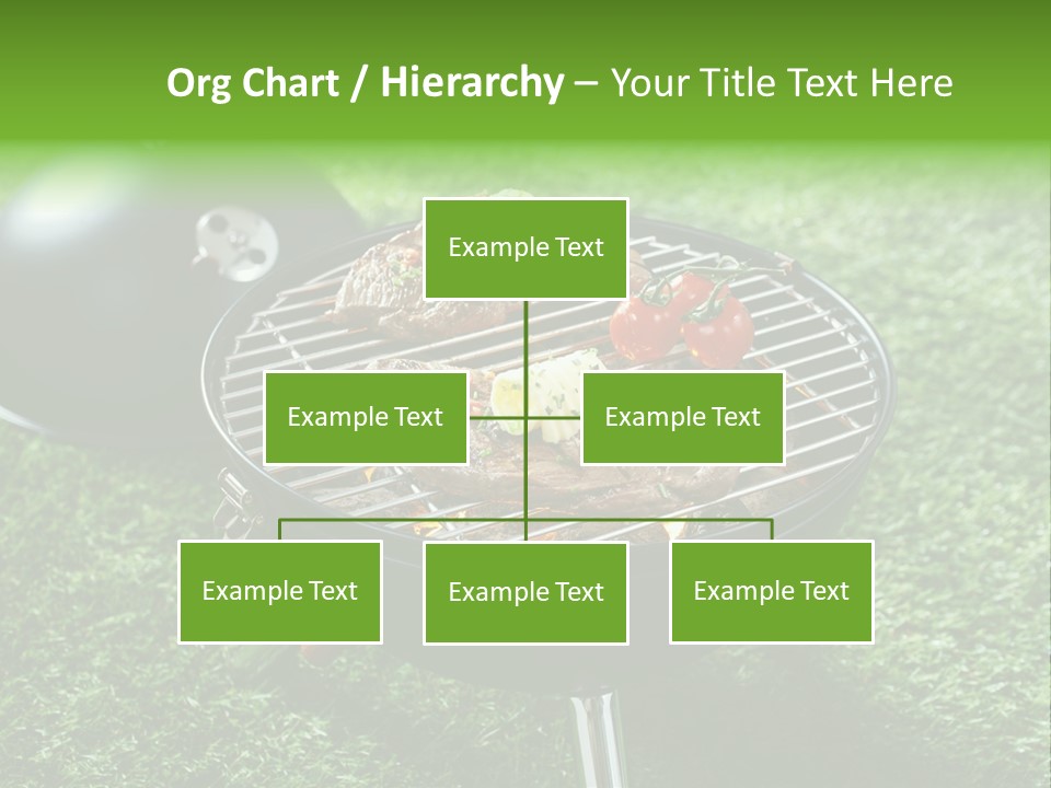 Green Sirloin Cooking PowerPoint Template