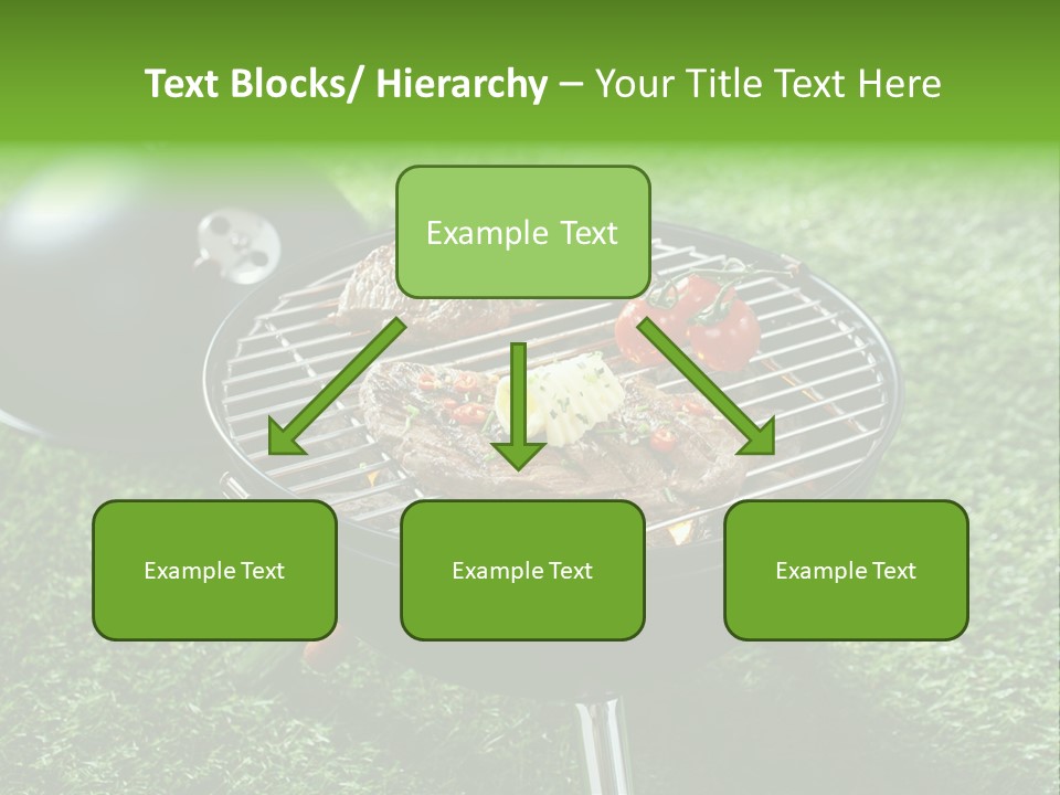 Green Sirloin Cooking PowerPoint Template