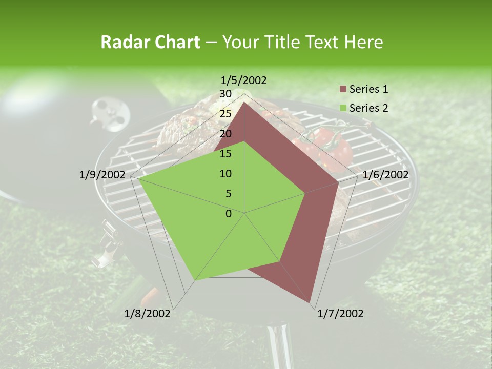 Green Sirloin Cooking PowerPoint Template