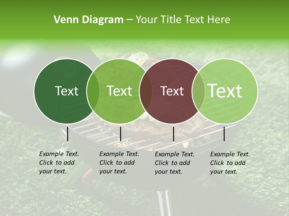 Green Sirloin Cooking PowerPoint Template