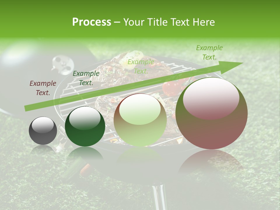 Green Sirloin Cooking PowerPoint Template