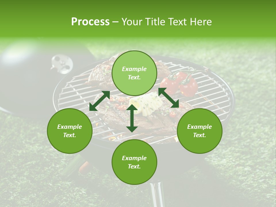 Green Sirloin Cooking PowerPoint Template