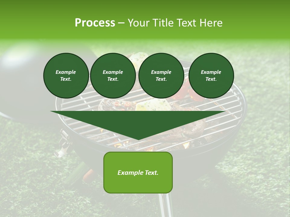 Green Sirloin Cooking PowerPoint Template