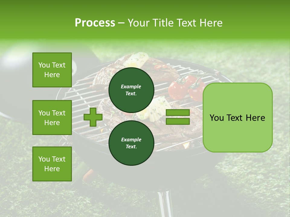 Green Sirloin Cooking PowerPoint Template