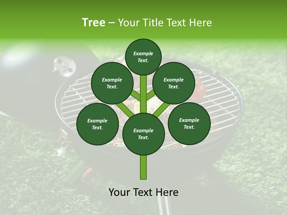 Green Sirloin Cooking PowerPoint Template