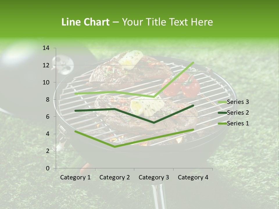 Green Sirloin Cooking PowerPoint Template