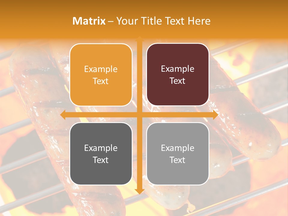 Charcoal Heat Outdoor PowerPoint Template