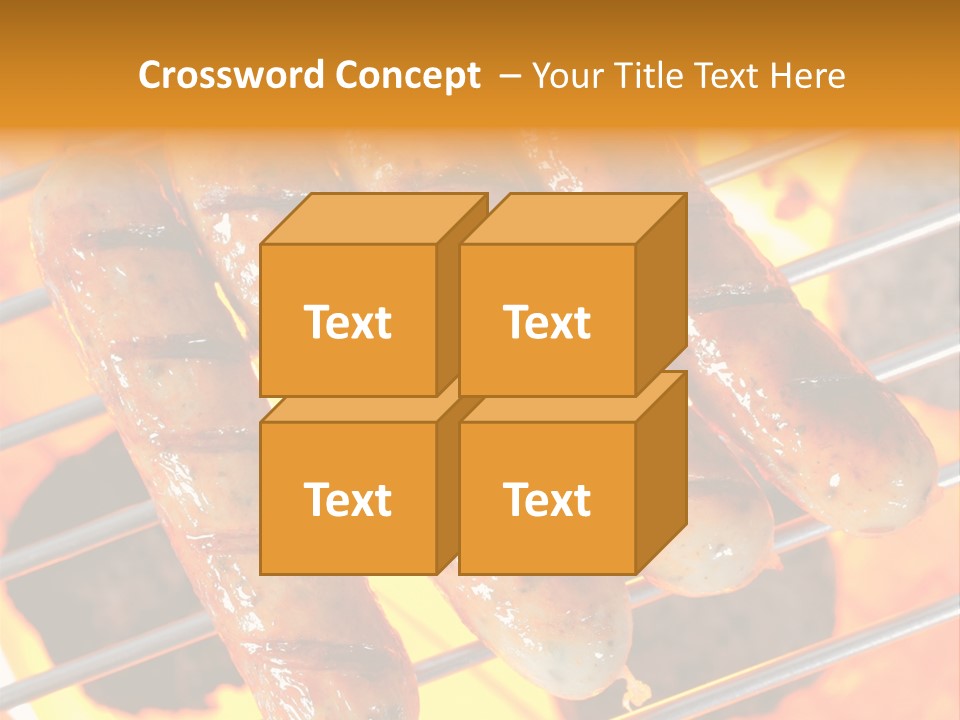 Charcoal Heat Outdoor PowerPoint Template