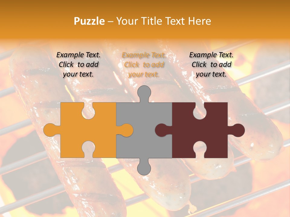 Charcoal Heat Outdoor PowerPoint Template