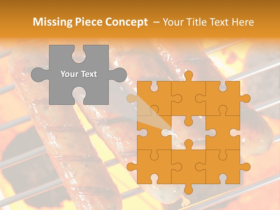 Charcoal Heat Outdoor PowerPoint Template