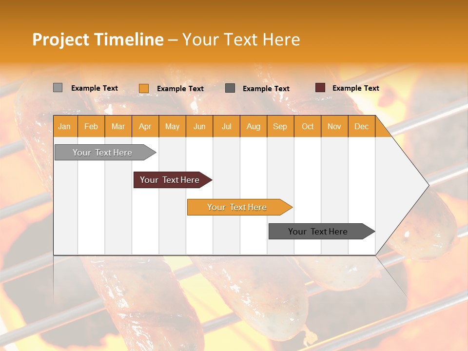 Charcoal Heat Outdoor PowerPoint Template