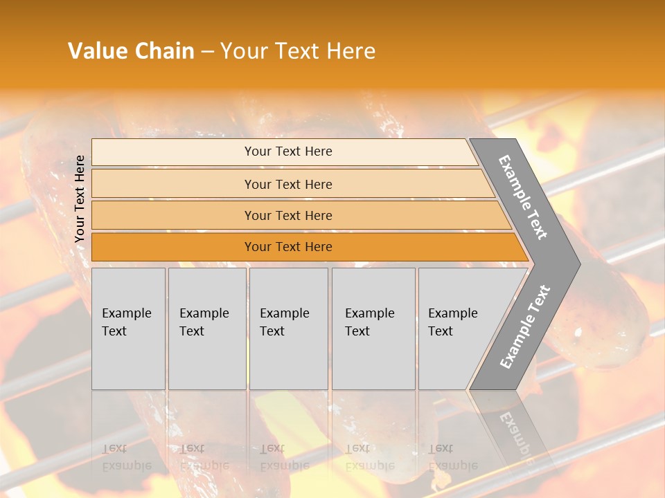 Charcoal Heat Outdoor PowerPoint Template