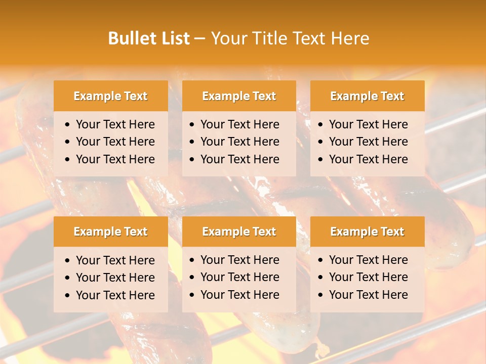 Charcoal Heat Outdoor PowerPoint Template