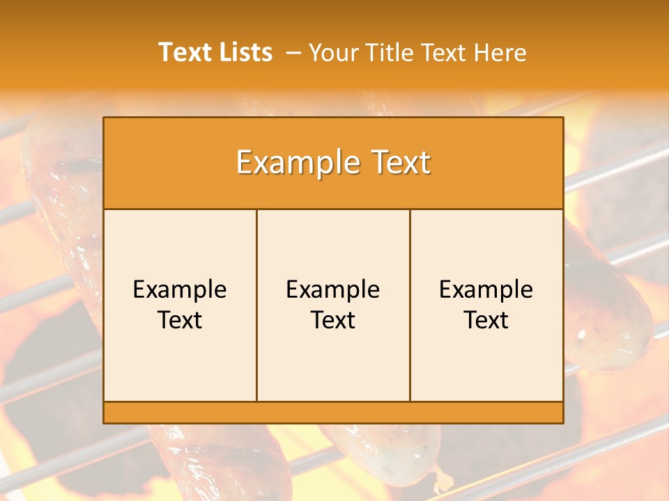 Charcoal Heat Outdoor PowerPoint Template