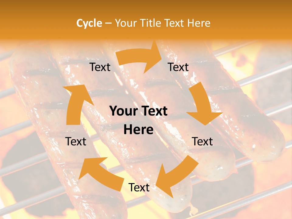 Charcoal Heat Outdoor PowerPoint Template