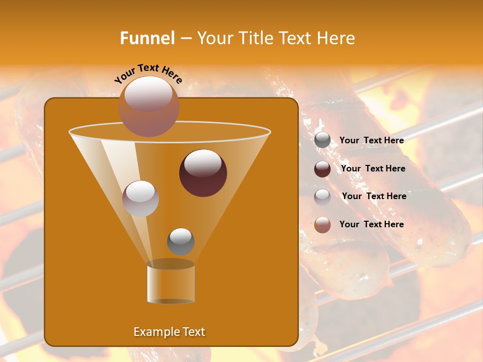 Charcoal Heat Outdoor PowerPoint Template