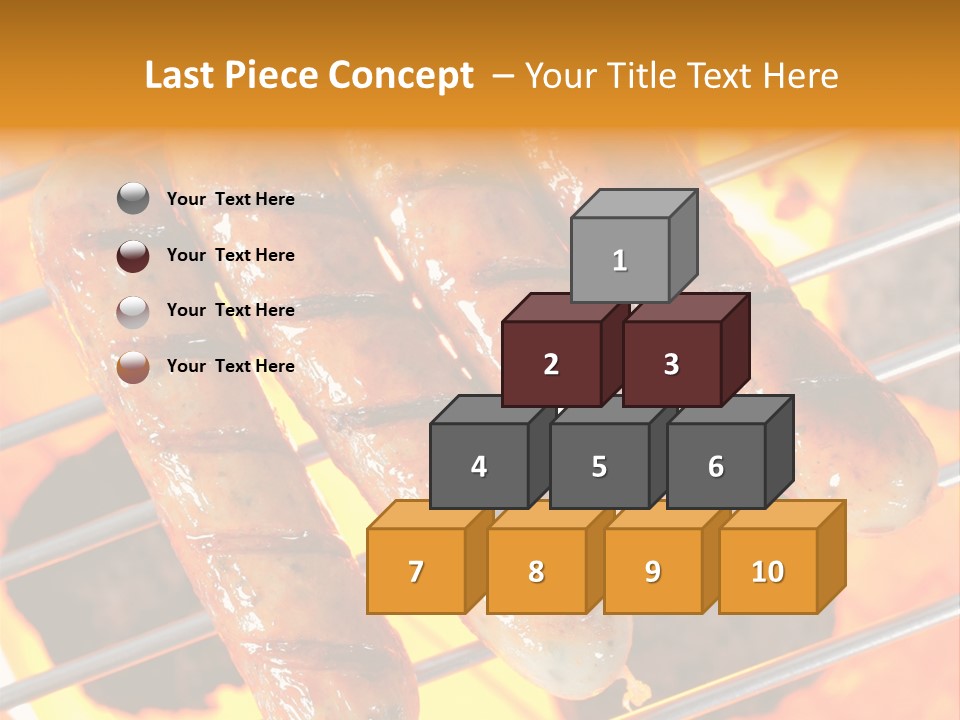 Charcoal Heat Outdoor PowerPoint Template