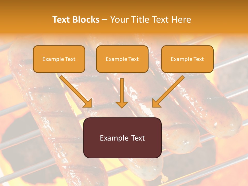 Charcoal Heat Outdoor PowerPoint Template