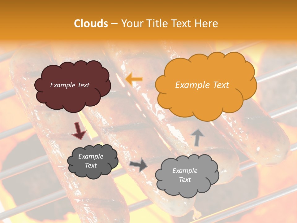 Charcoal Heat Outdoor PowerPoint Template