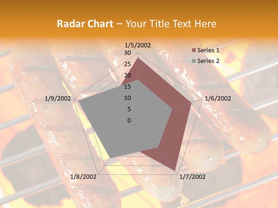 Charcoal Heat Outdoor PowerPoint Template