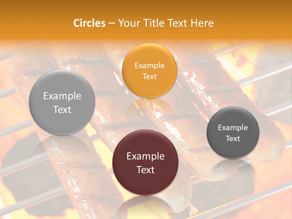 Charcoal Heat Outdoor PowerPoint Template