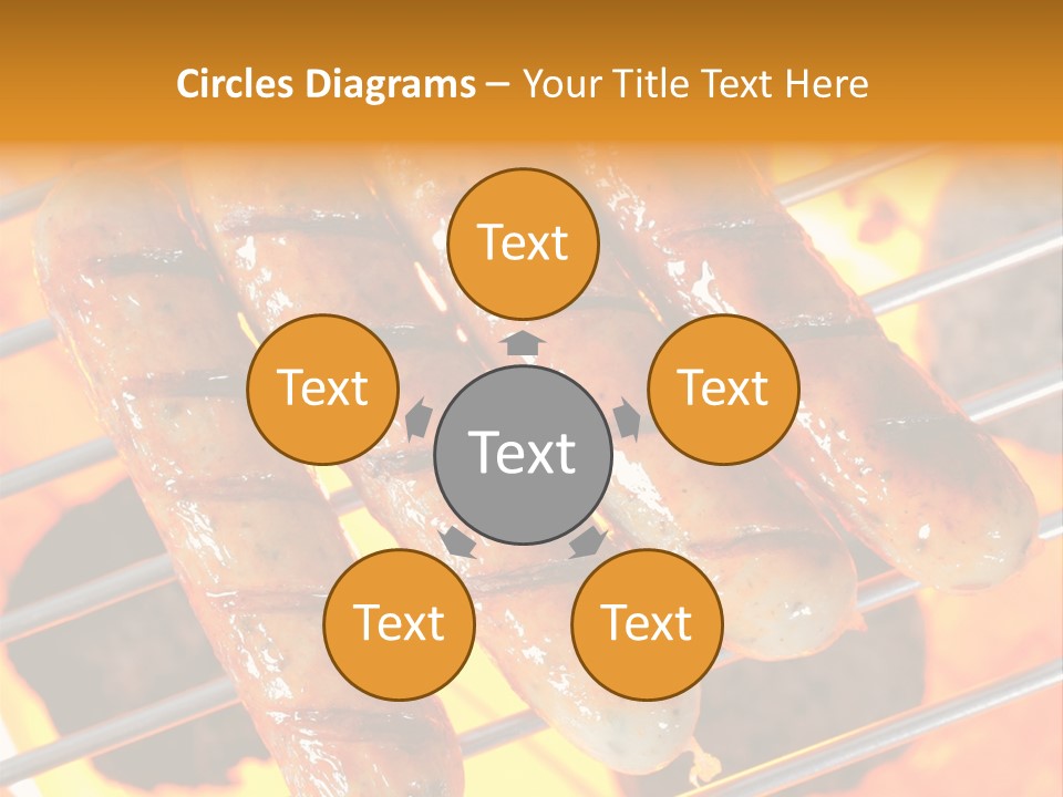 Charcoal Heat Outdoor PowerPoint Template