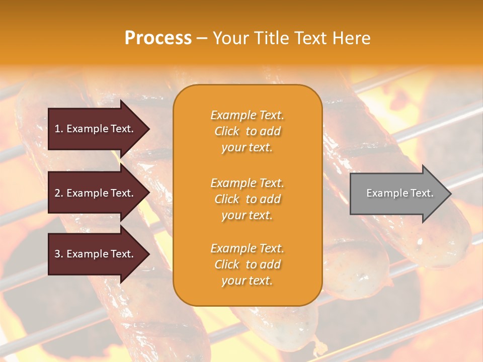 Charcoal Heat Outdoor PowerPoint Template