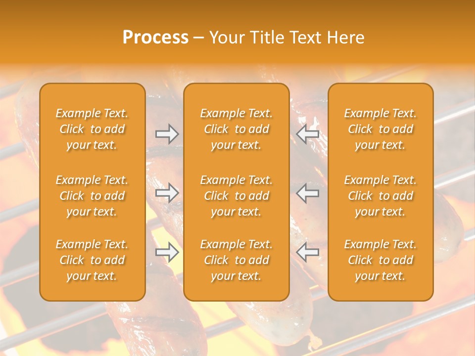 Charcoal Heat Outdoor PowerPoint Template