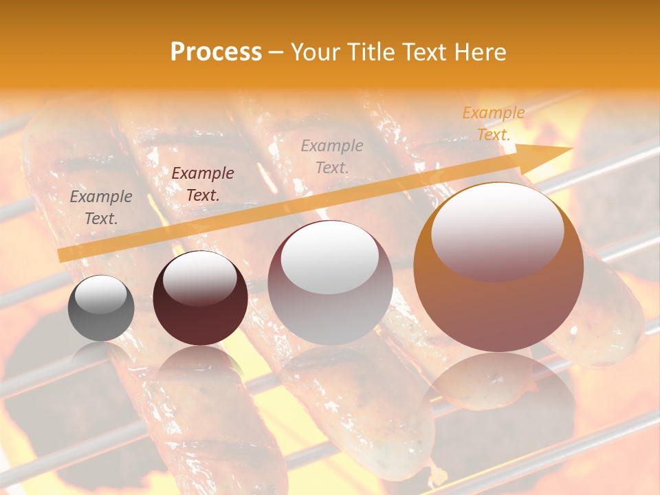 Charcoal Heat Outdoor PowerPoint Template